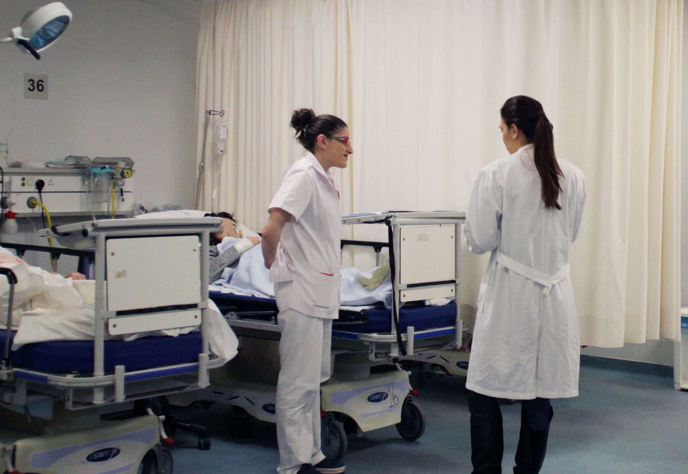 image Weak system for medical complaints endangering lives