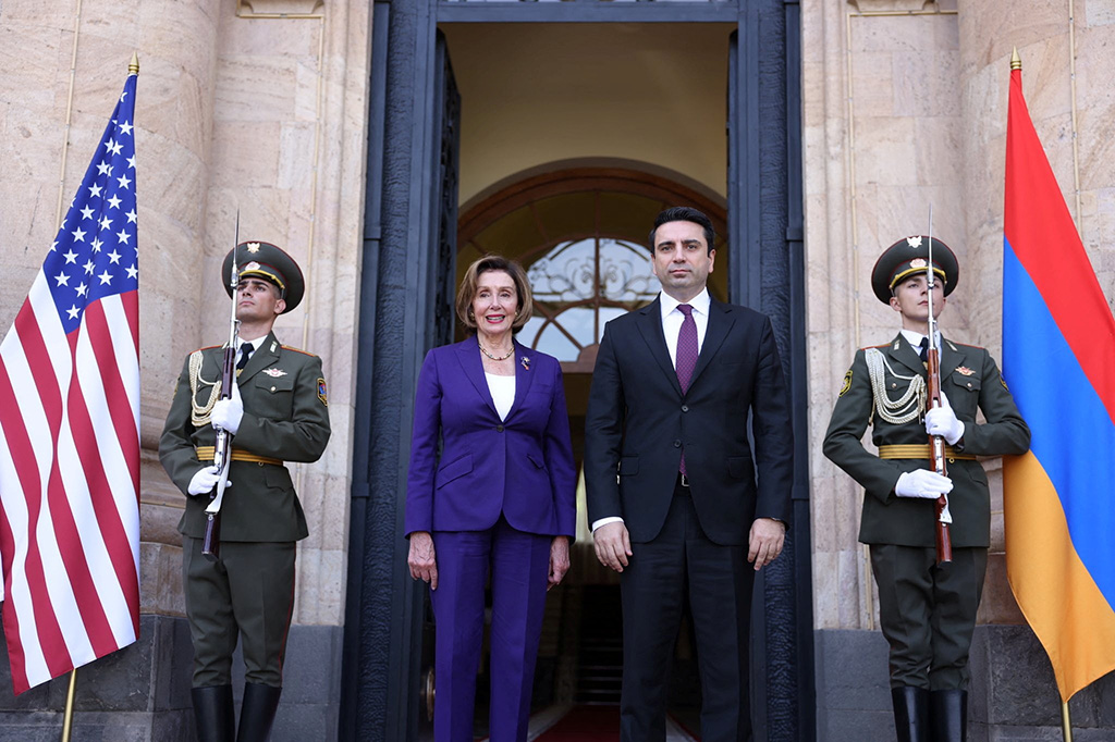 image In Russia&#8217;s backyard, Pelosi condemns Azerbaijan&#8217;s attacks on Armenia (updated)