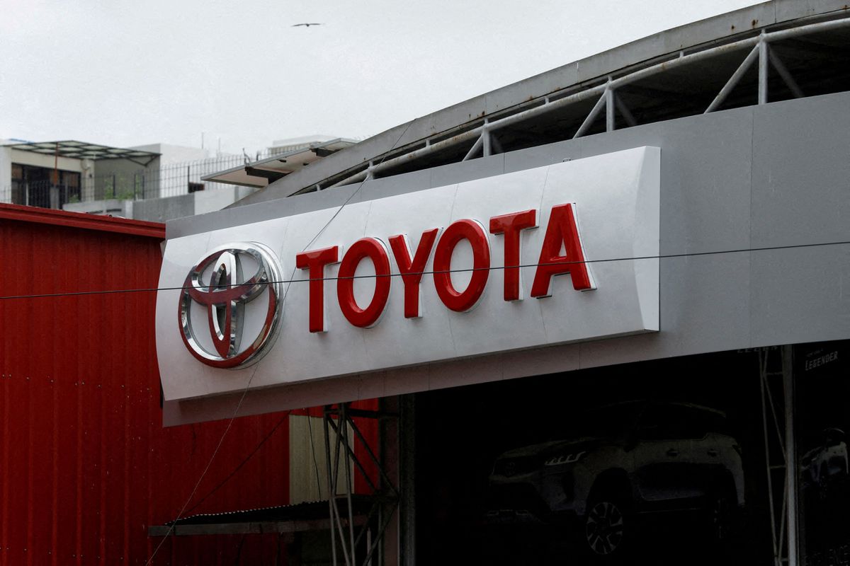 image Toyota edges past 9.1 mln vehicle output goal, warns chip shortage lingering