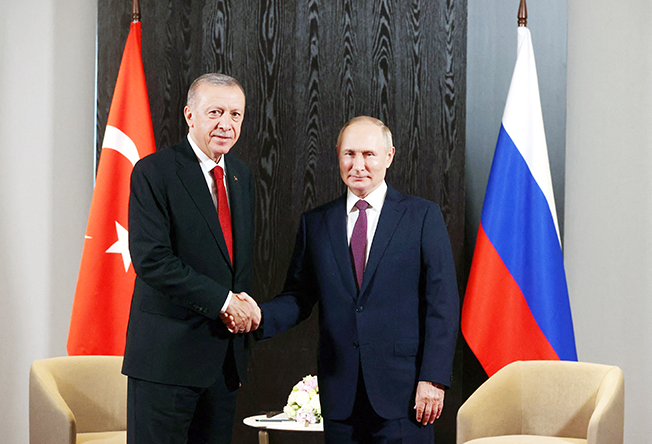image Putin may meet Erdogan to discuss idea of Russia-West talks