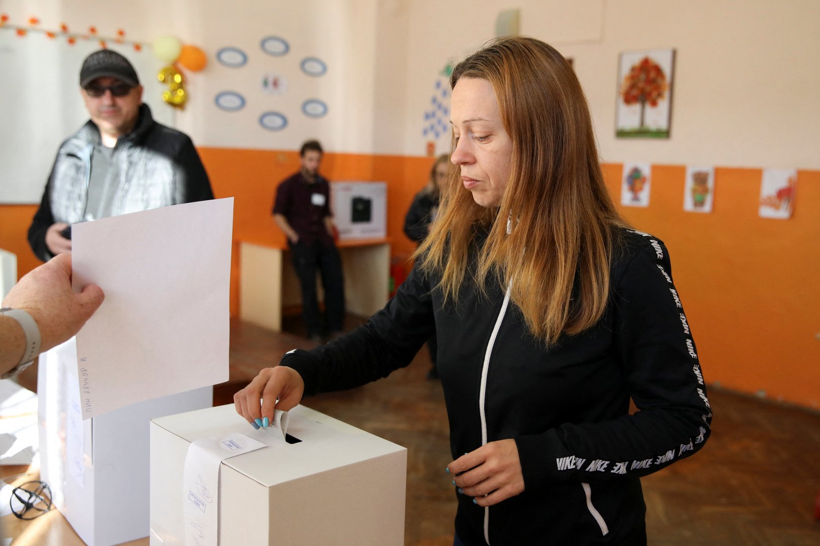 image Tired of gridlock, Bulgarians vote in 4th election in less than two years
