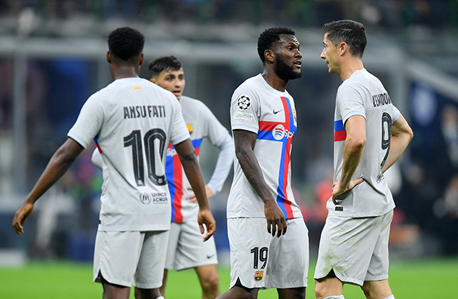 image Barca ready to fight for Champions League survival, says Xavi