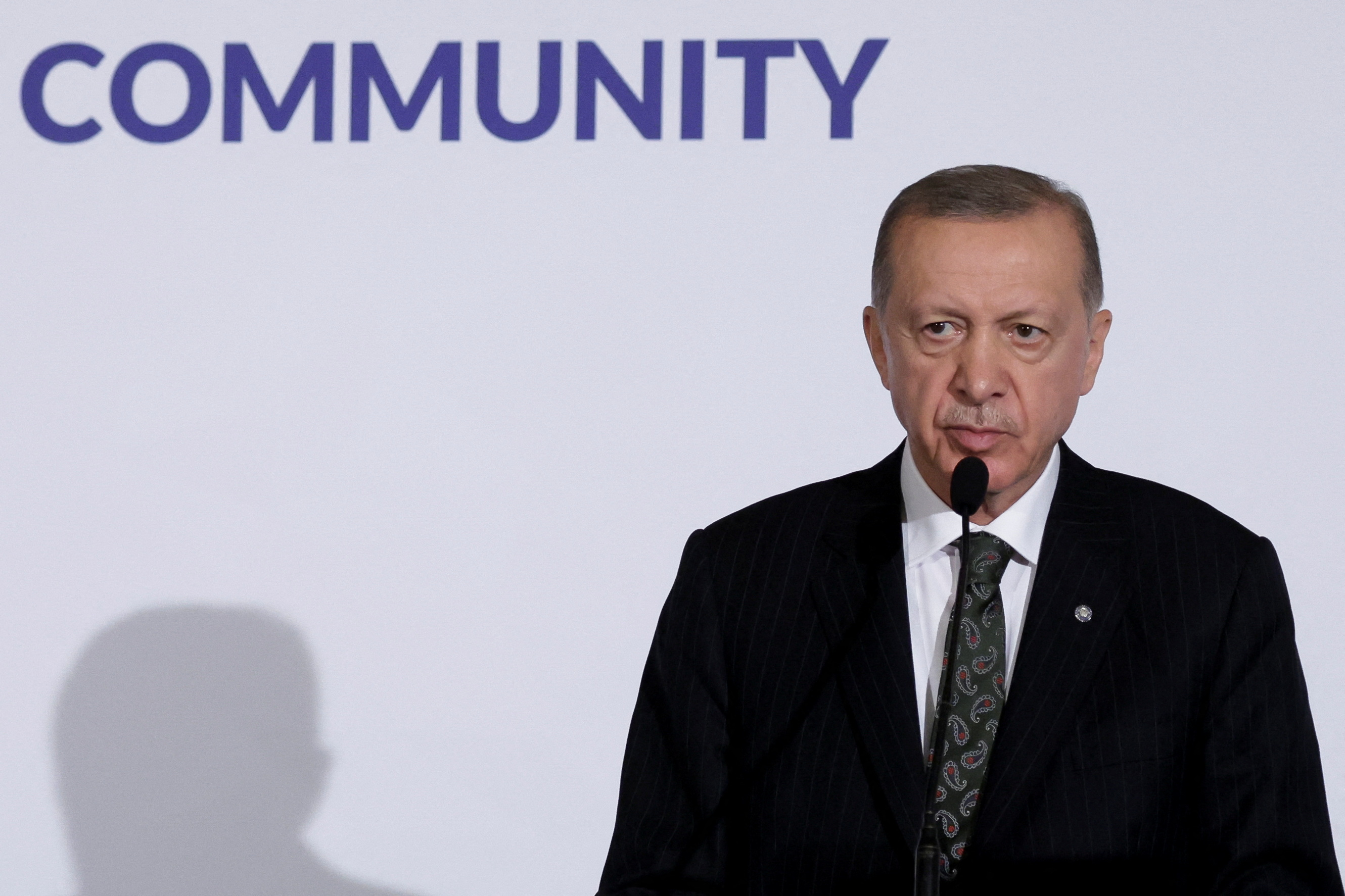 image Erdogan attacks Greece and Sweden at European Political Community