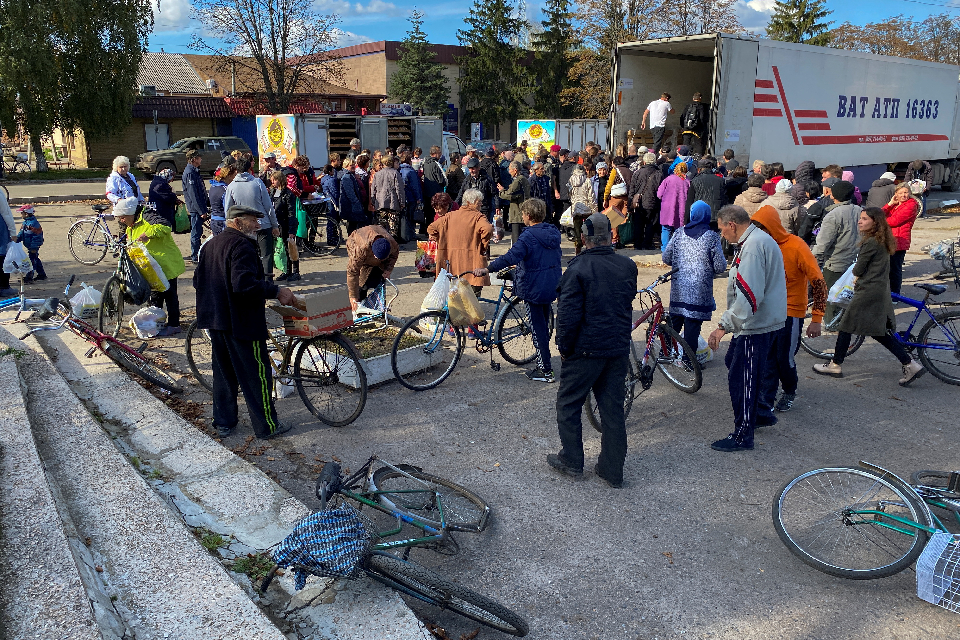 image Escalation of violence in Ukraine disrupts aid work
