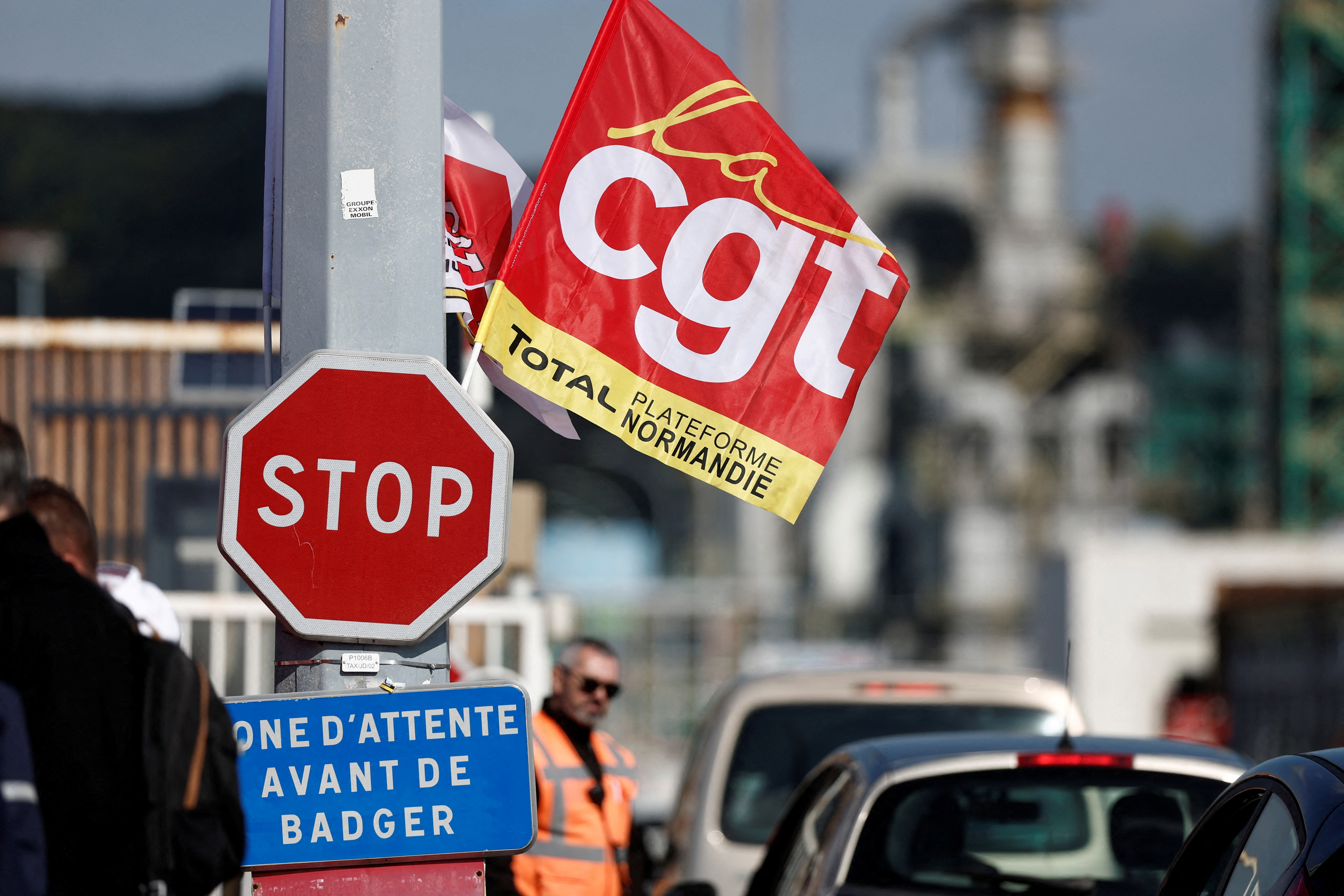 image Time for talks is over, French minister says as petrol crisis drags on