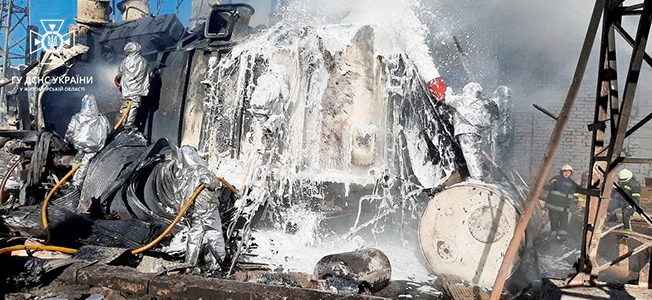 image Power cuts after Ukrainian infrastructure pounded again on Saturday