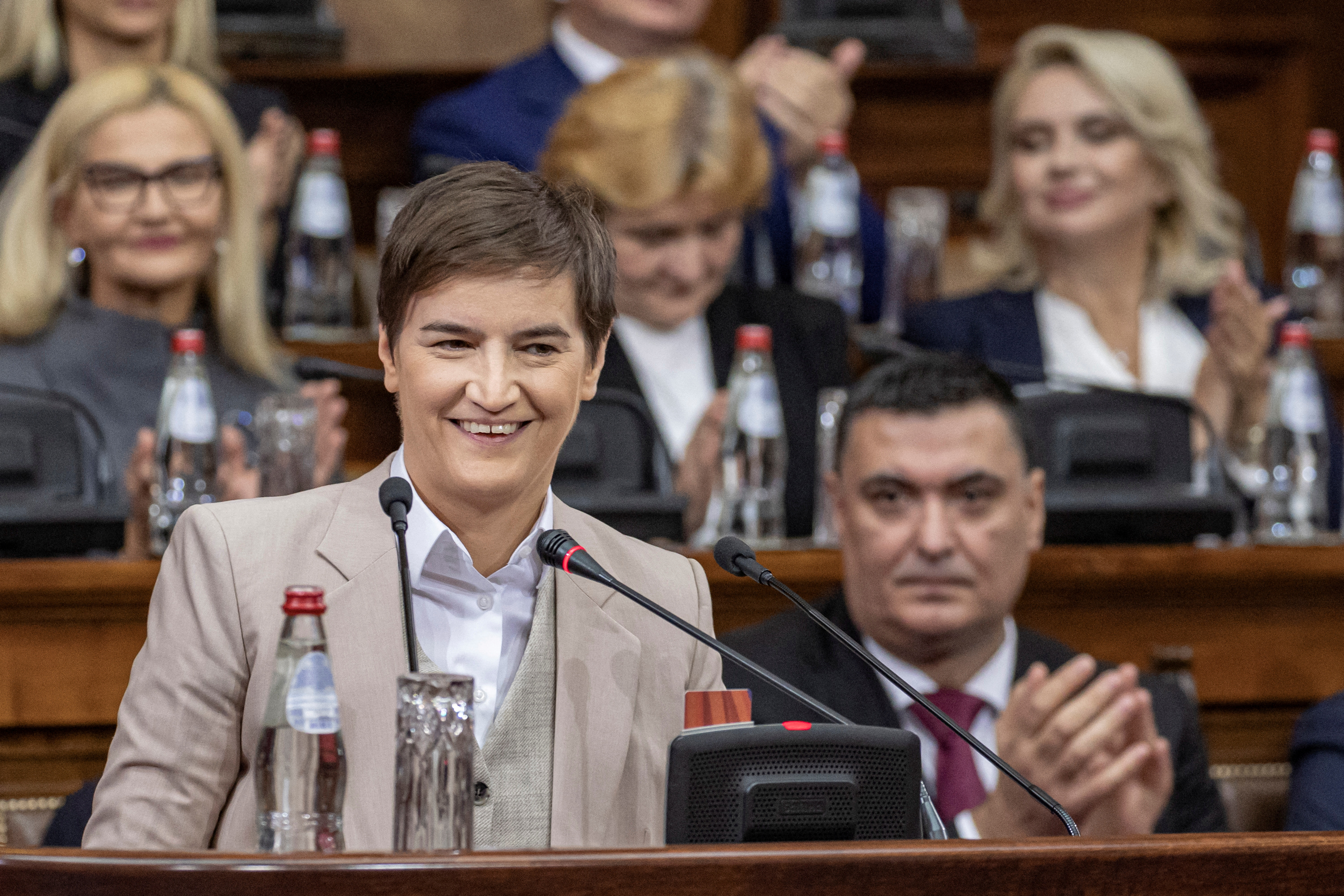 image Serbian parliament appoints new government