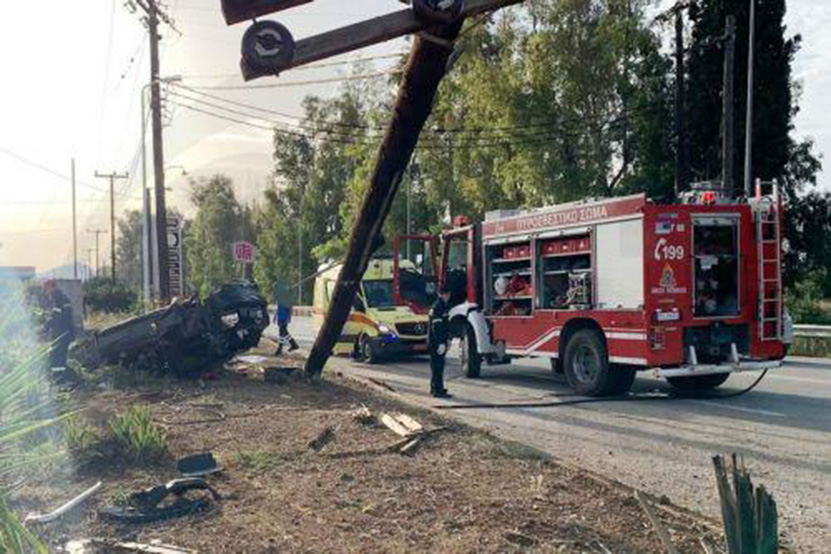 image Car fire breaks out in Geroskipou