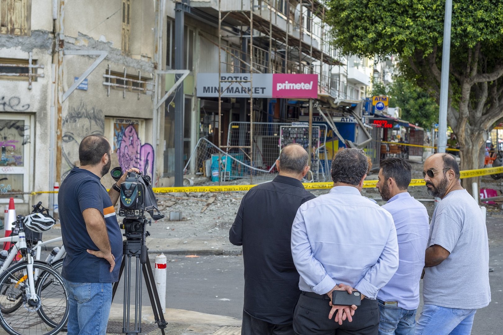 image Two Limassol balconies collapse in one day, woman slightly injured (Updated)
