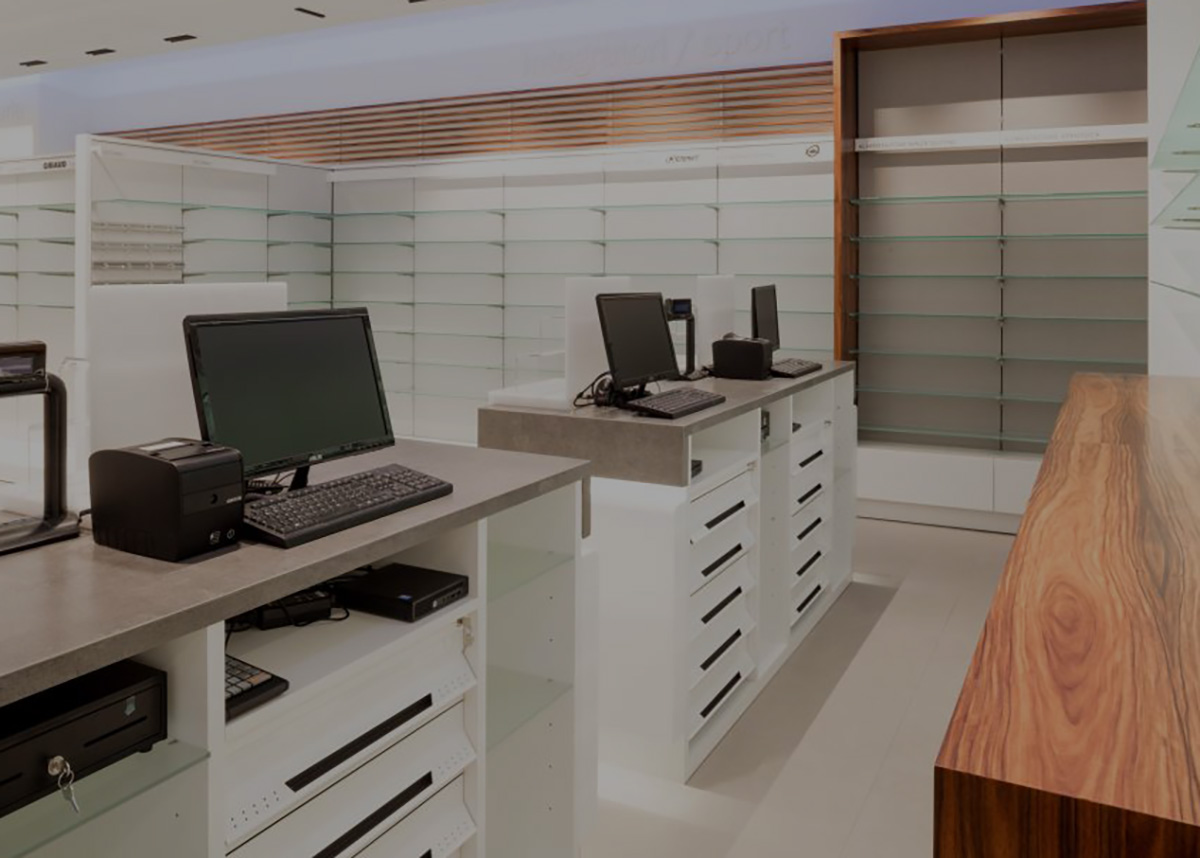 image Pharmacy drawers for drug storage