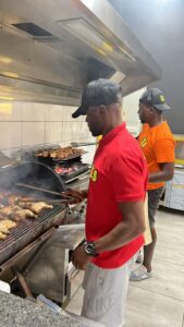 the two chefs are experts in their native african cuisine