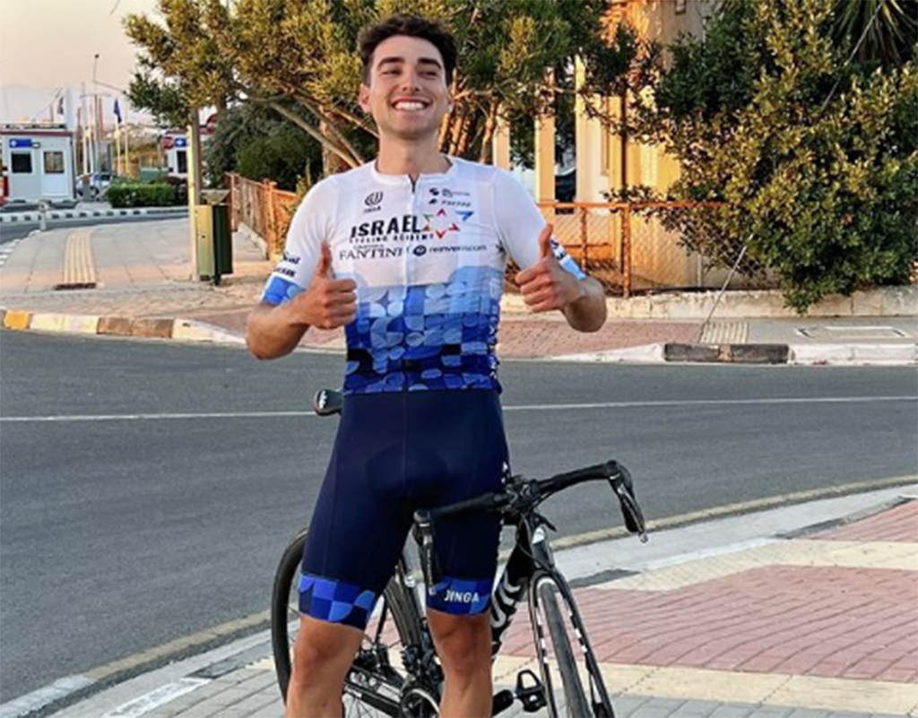 image Man cycles perimeter of entire island to spread awareness about cancer