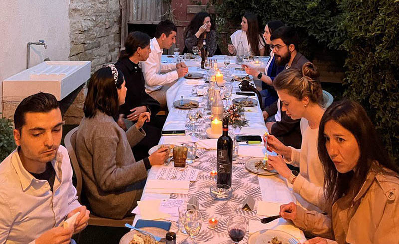 image Secret dinners bring strangers together