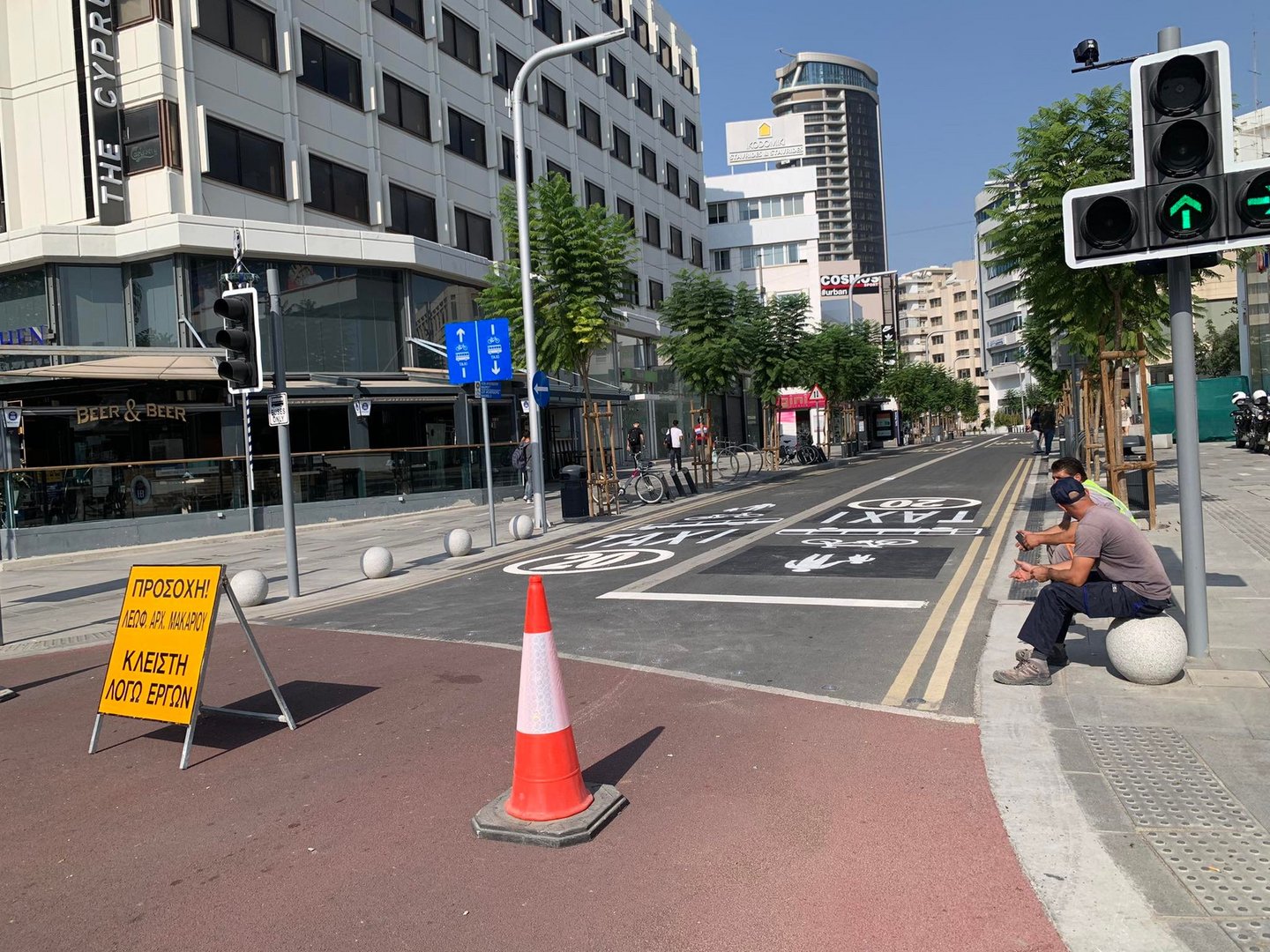 image Ending Makarios Ave one-way system ‘could put EU funds at risk’