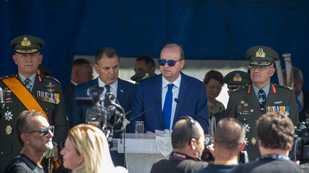 image Defence minister says Cyprus will continue to strengthen defensive capability