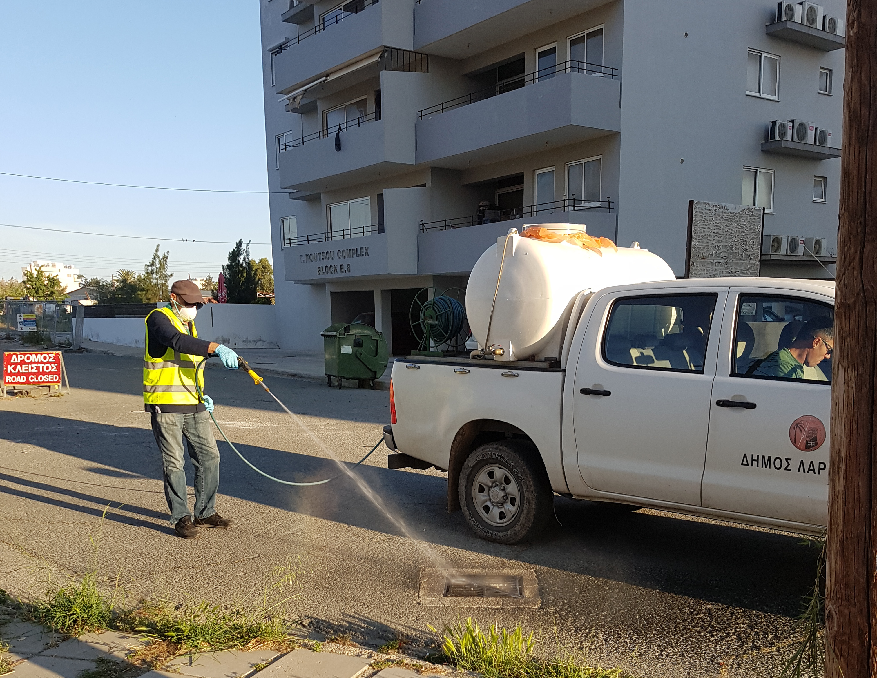 image Mosquito spraying in Larnaca