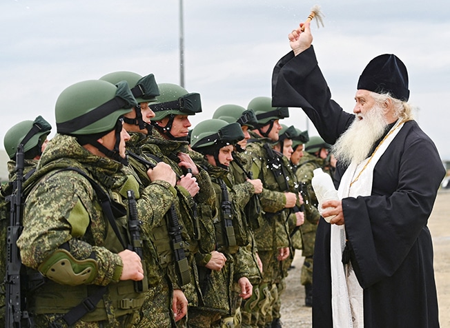 image Ukraine says Russia plans new mobilisation to &#8216;turn tide of war&#8217;