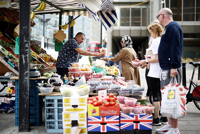 image UK economy shrinks at start of feared long recession