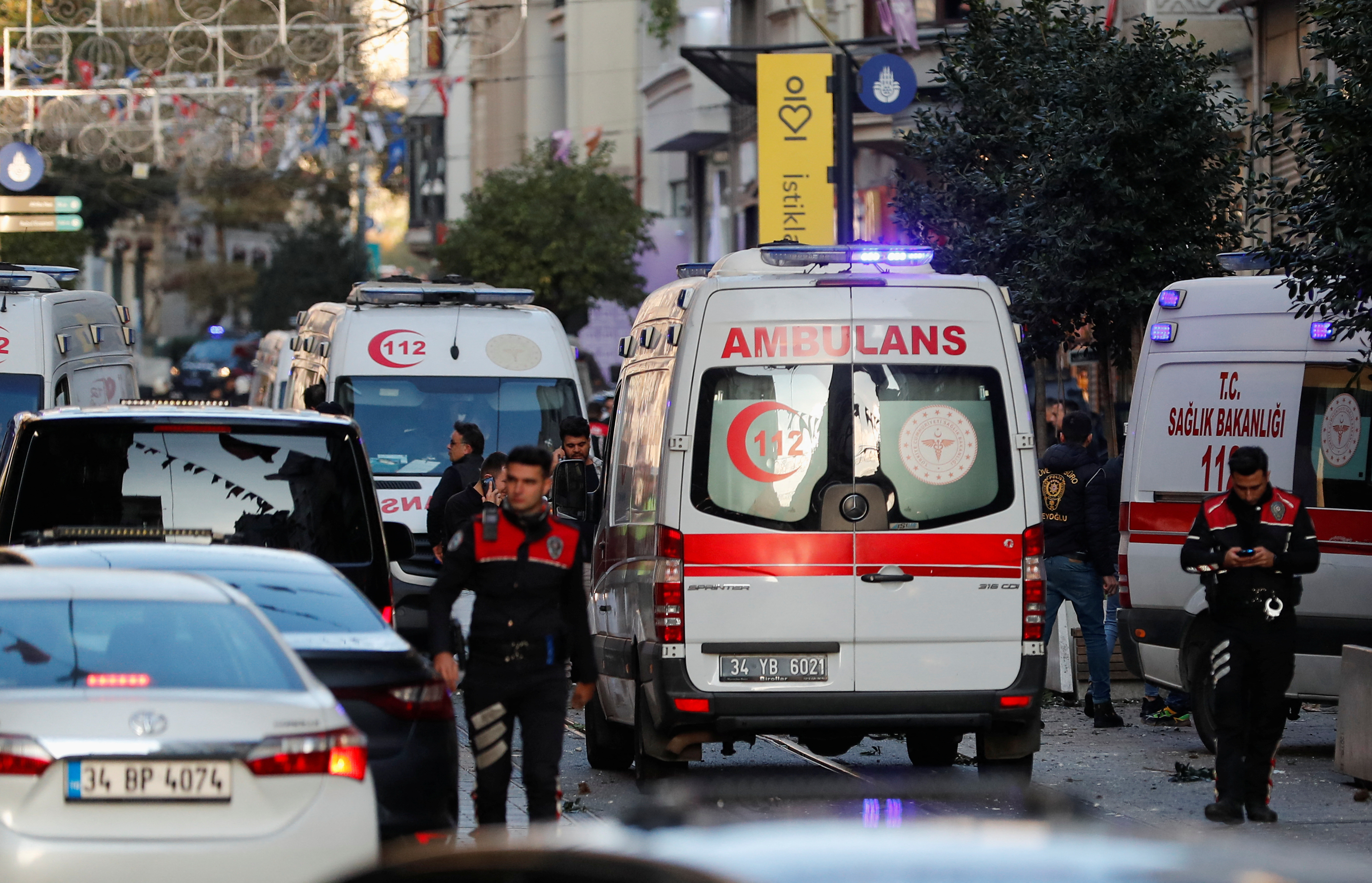 image Six dead in Istanbul blast Erdogan says &#8216;smells like terrorism&#8217; (Update 3) + video