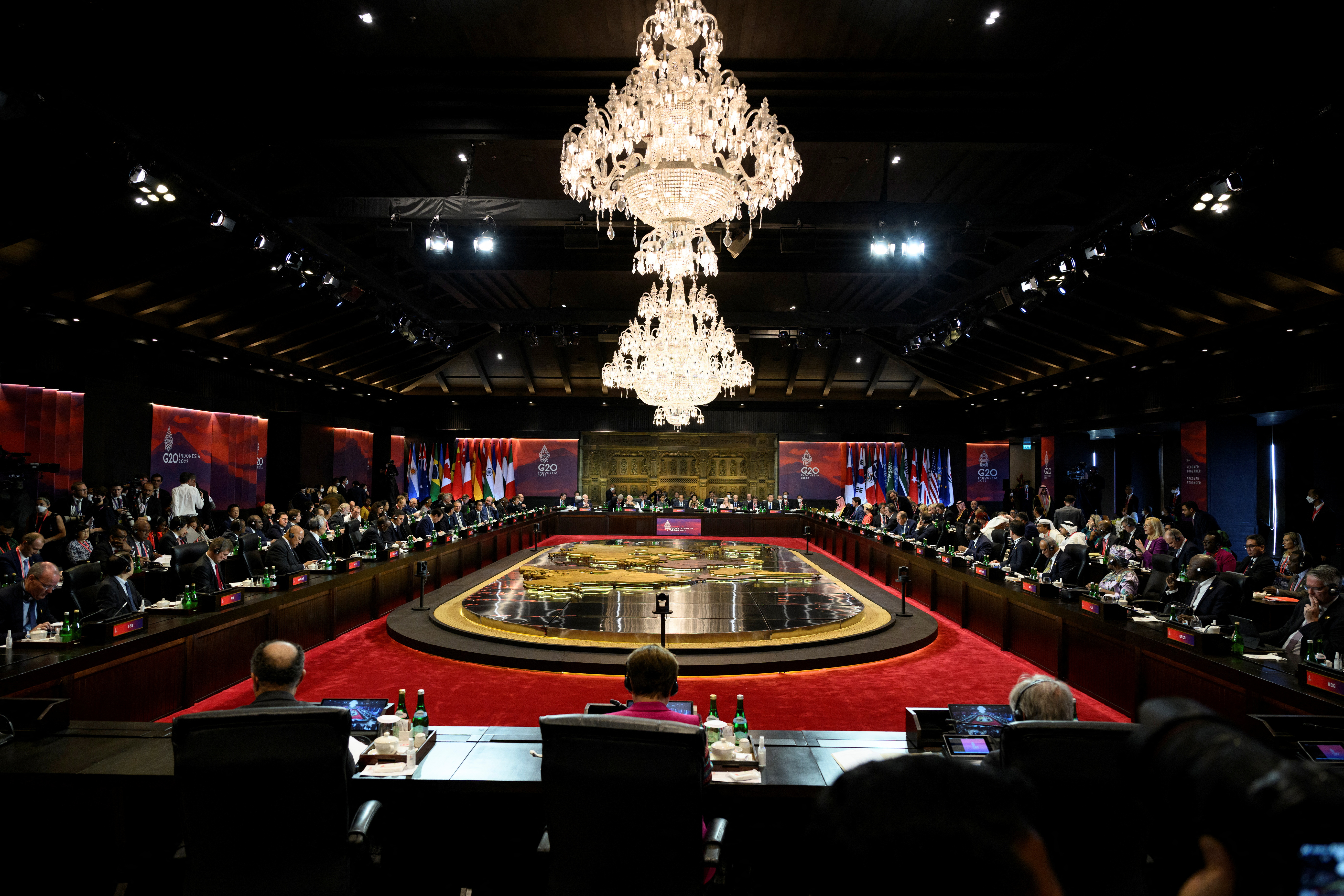 image Wrangling over Ukraine war dominates G20 summit