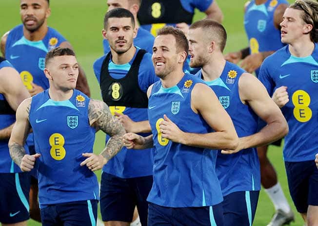 image England embracing tough Qatar heat ahead of opener