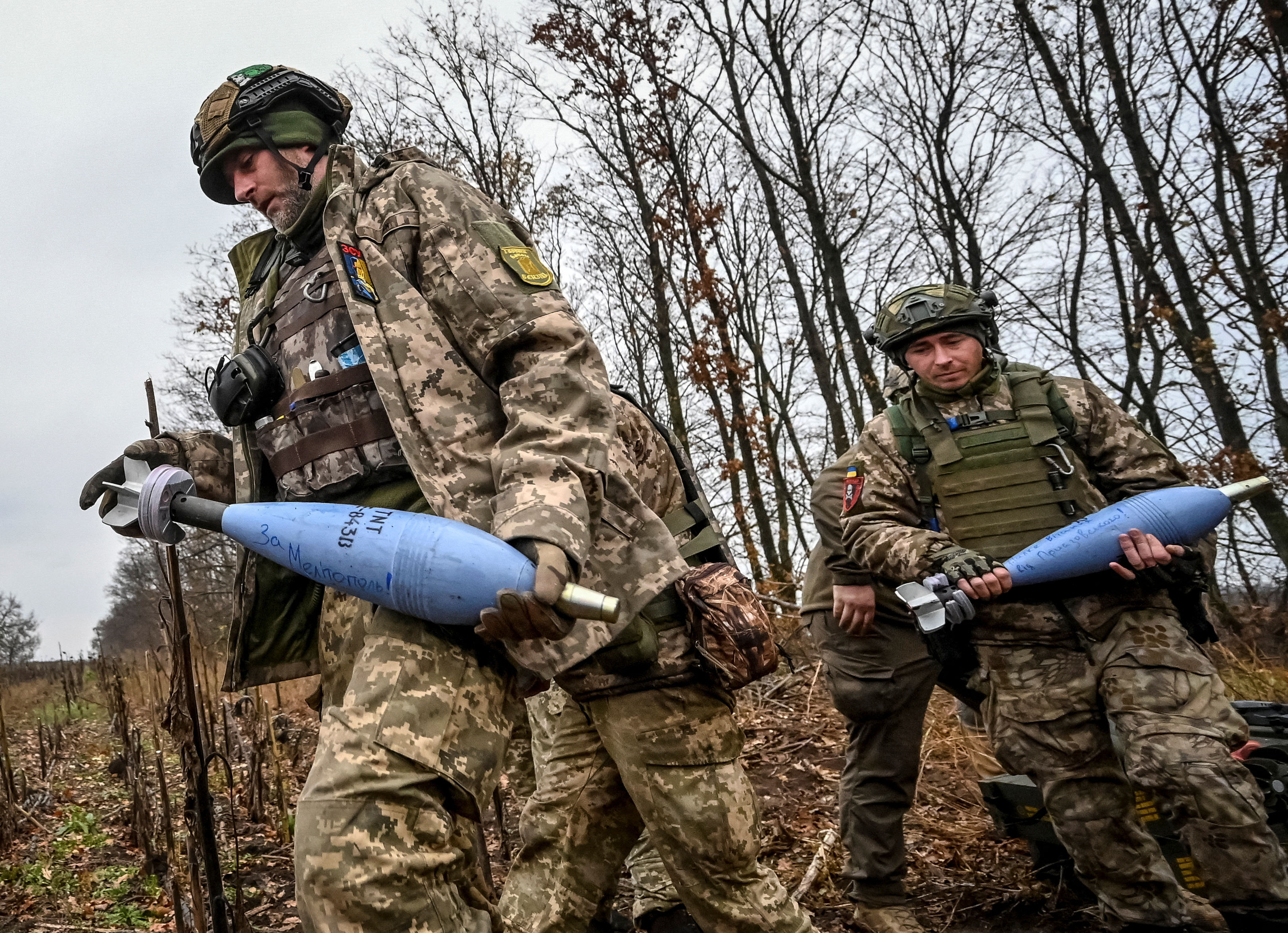 image Ukraine says half energy system crippled by Russian strikes, fighting rages