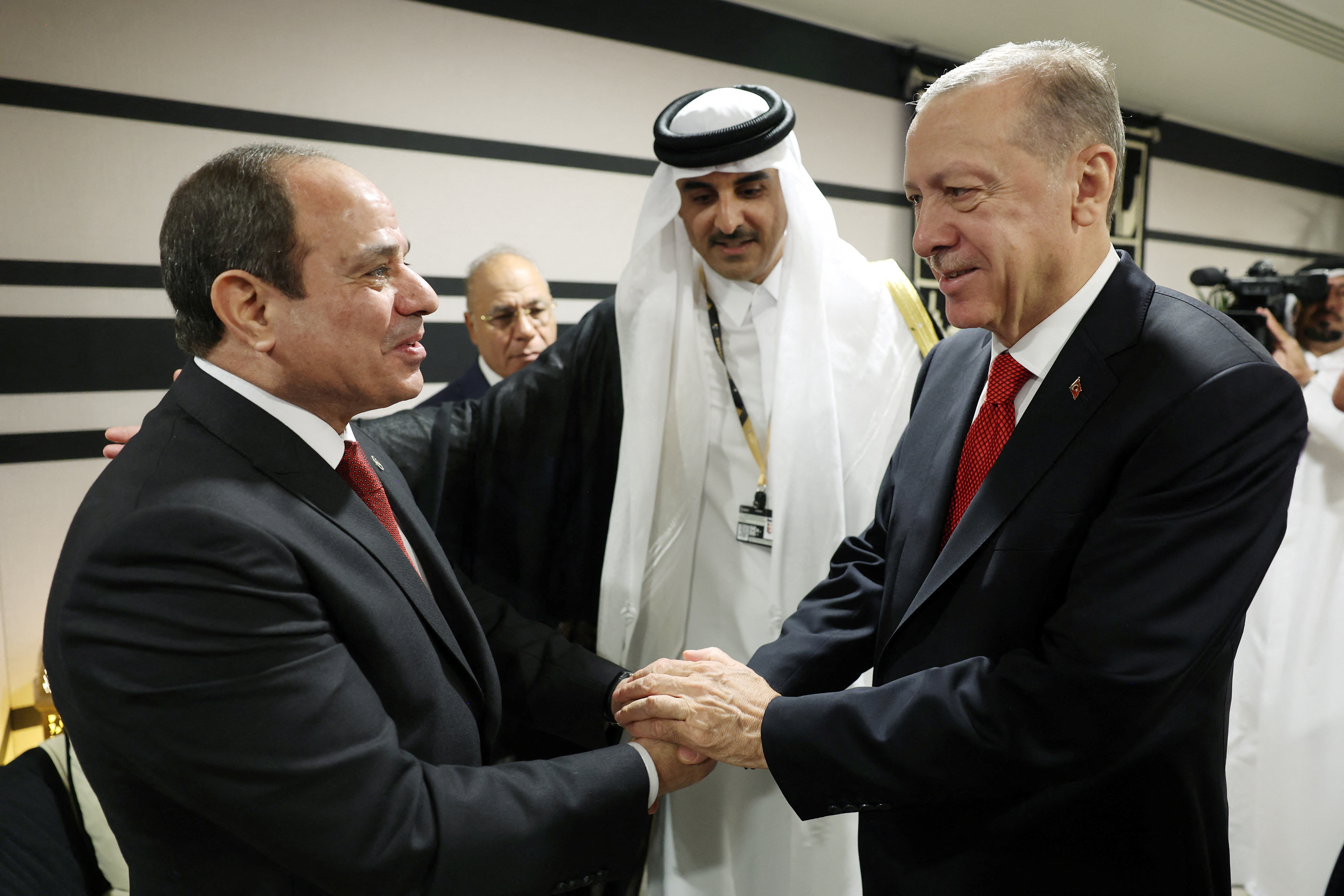 image Erdogan says Turkish, Egyptian ministers to meet in process of building ties