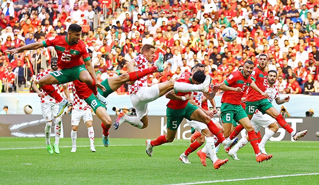 image Croatia held by Morocco in goalless stalemate