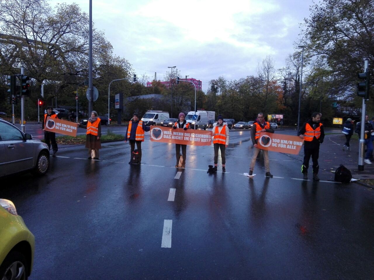 image Berlin airport reopens runways after climate protest