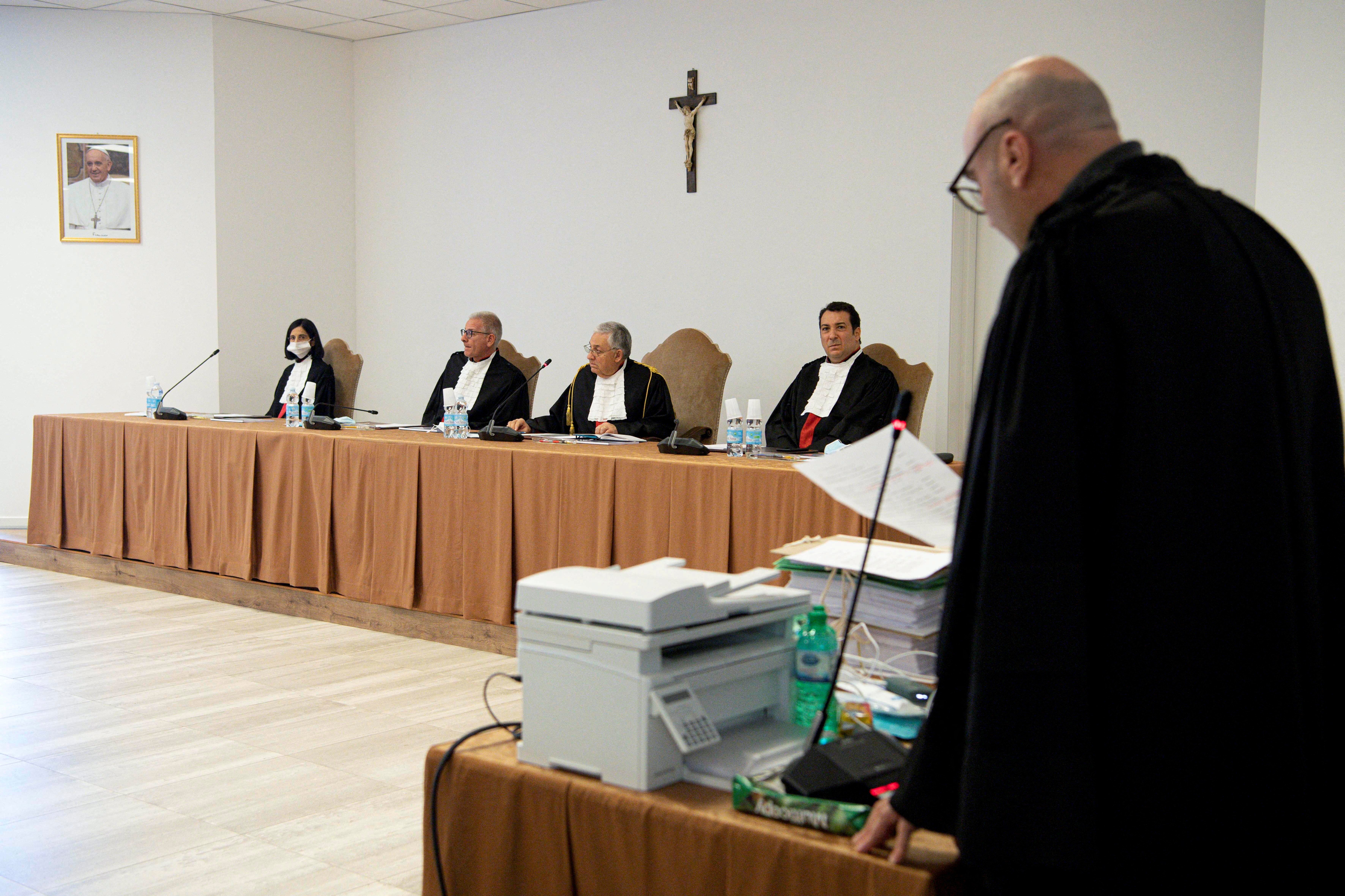 image Vatican court hears cardinal&#8217;s secretly taped phone call with pope