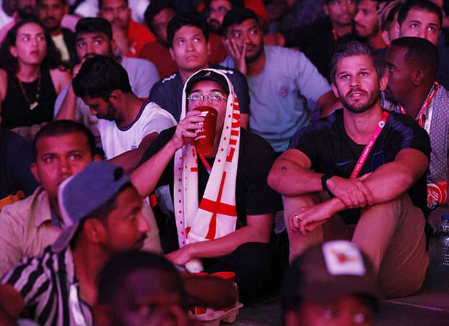 image No booze? No problem for most fans at Qatar World Cup