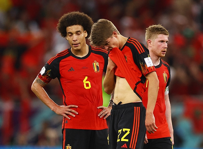 image Hazard denies rift exists in struggling Belgium squad