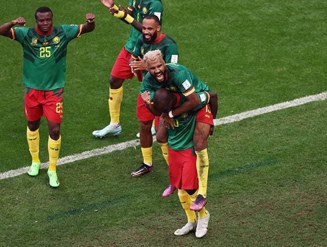 image Aboubakar rescues Cameroon in comeback draw with Serbia