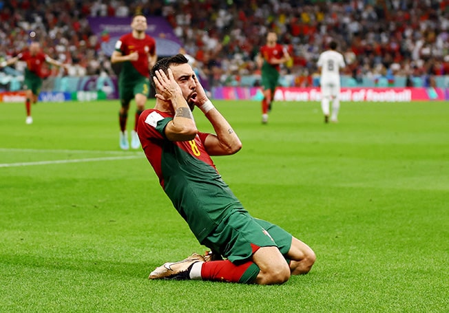 image Portugal beat Uruguay to become third team into last 16