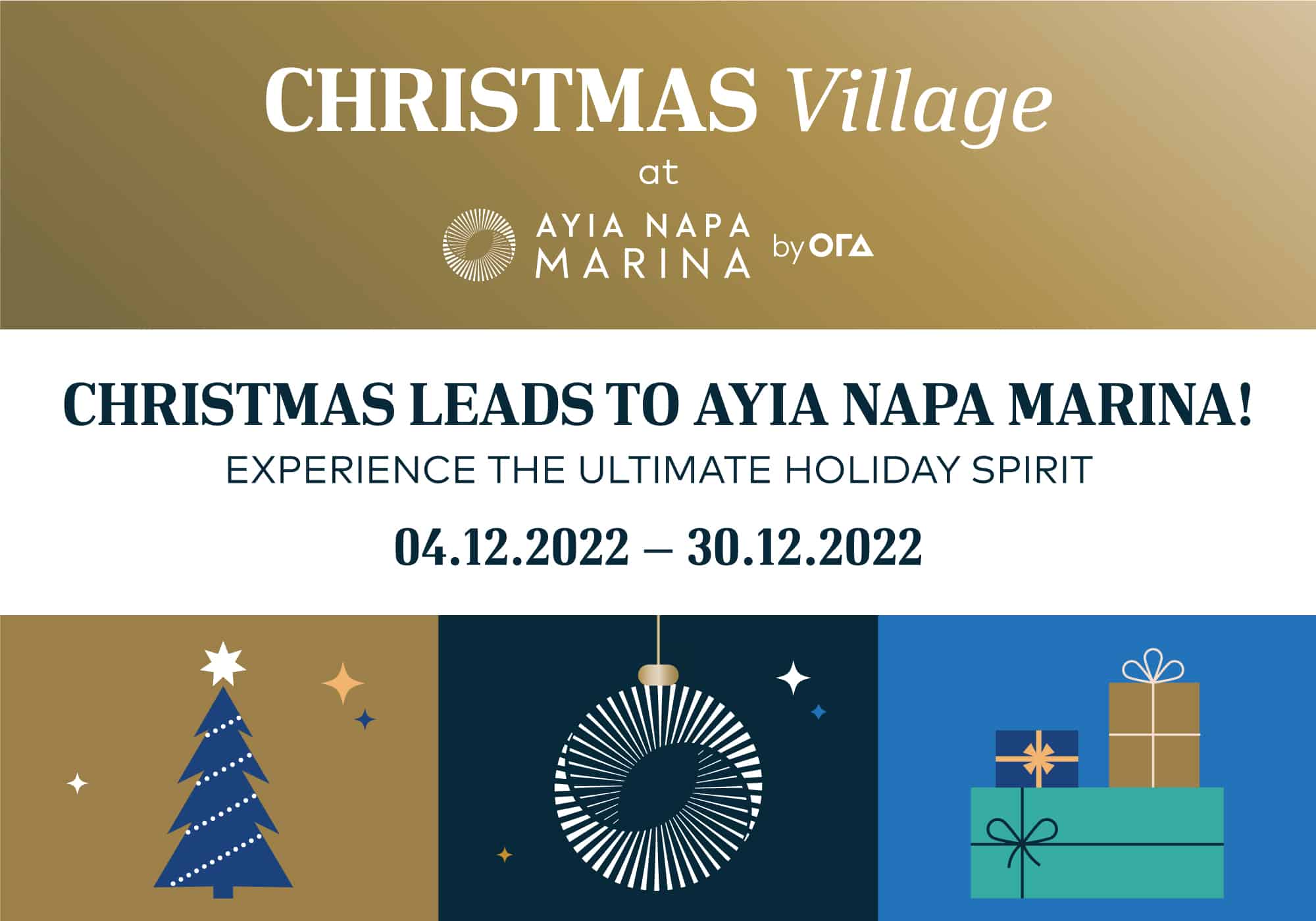 image Festive atmosphere and many surprises at Ayia Napa Marina Christmas Village