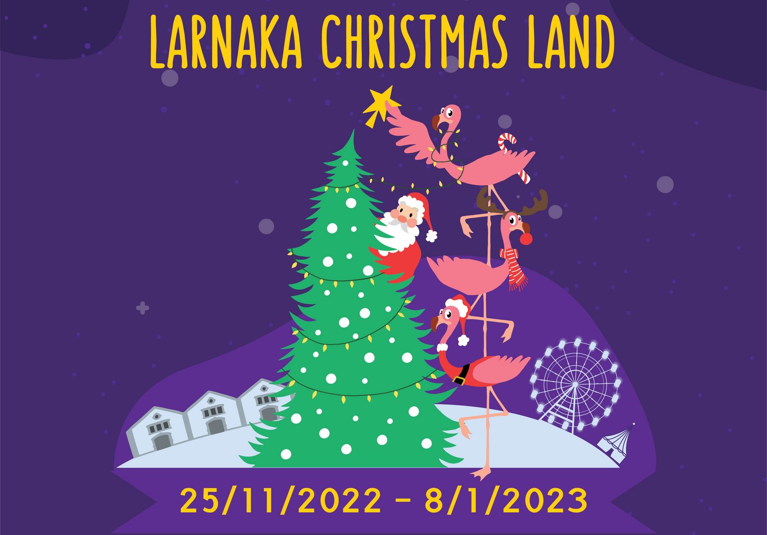 image Larnaca transforms into a Christmas land