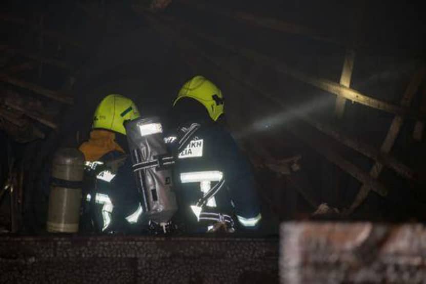 image Woman arrested in warehouse arson case