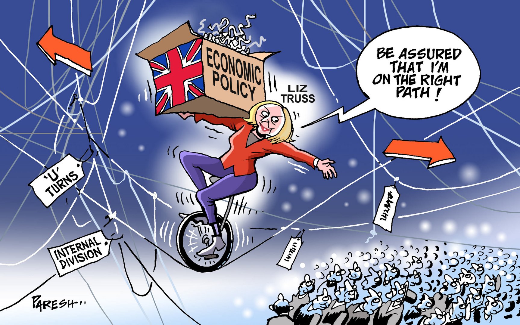 liz and uk economy