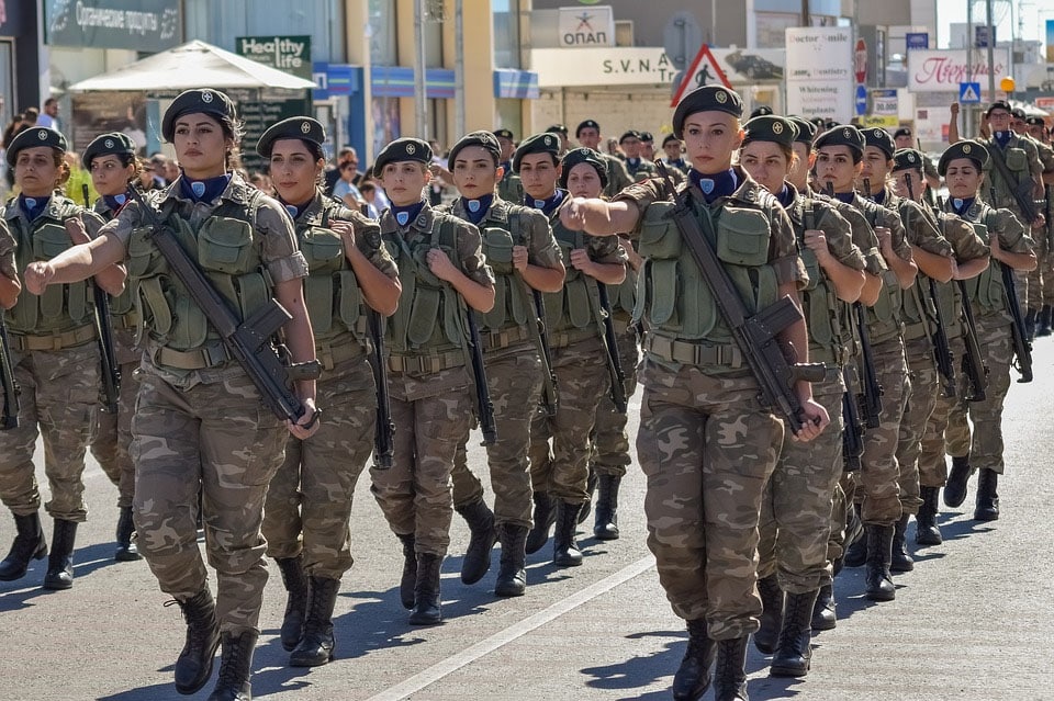 image Parliament approves voluntary military service for women