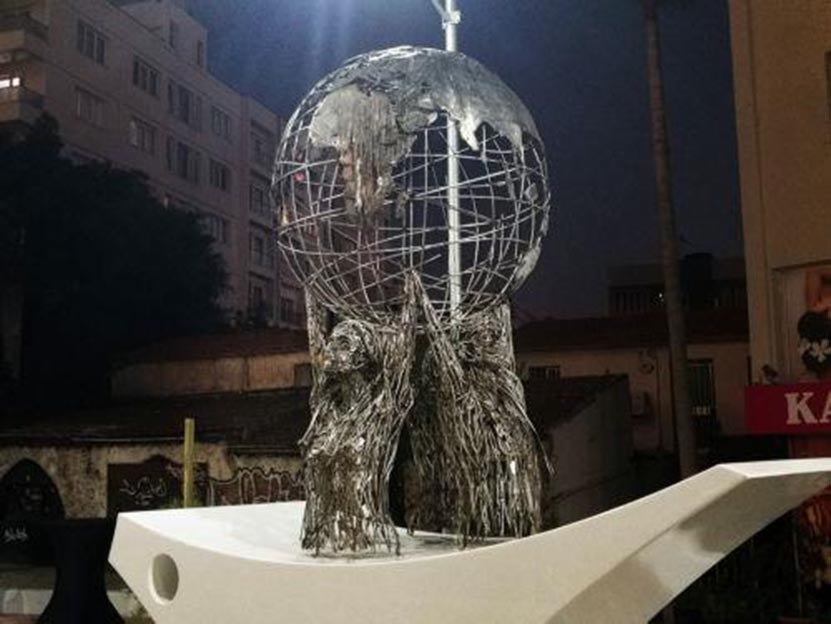 image Germasogeia unveils sculpture honouring nurses and midwives