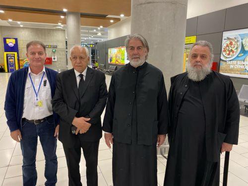image Archbishop of Thyateira and Great Britain arrives in Cyprus ahead of funeral for Chrysostomos II