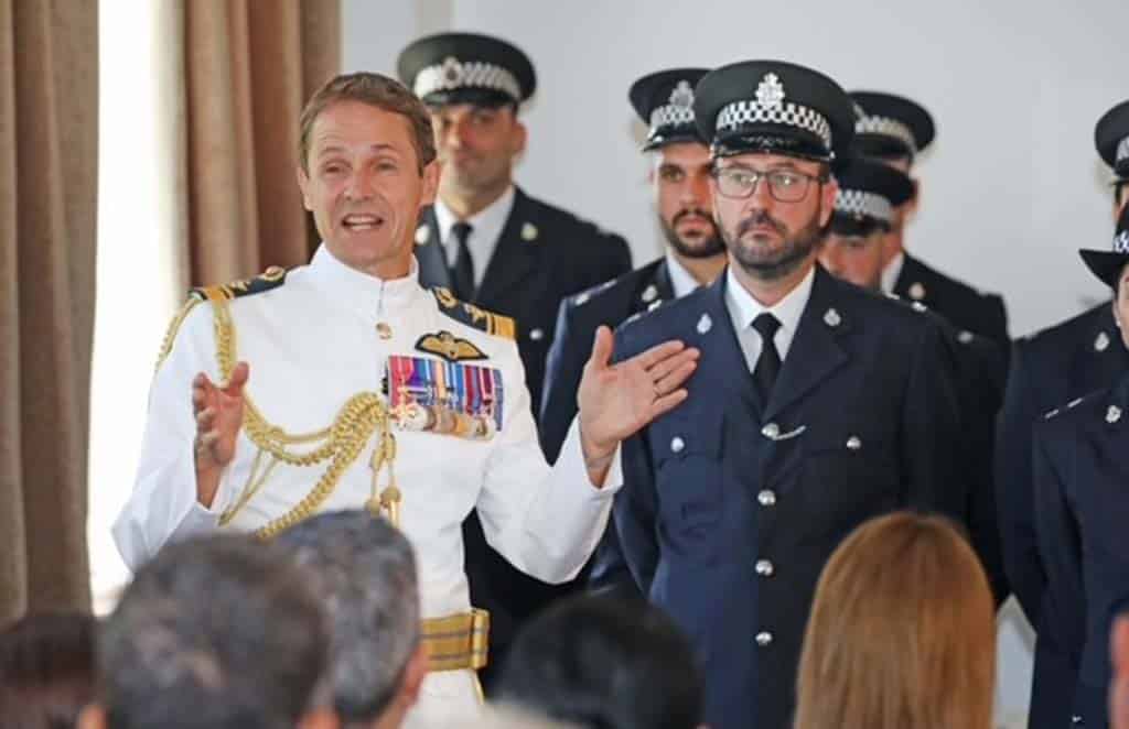 image New police officers sworn in at Bases