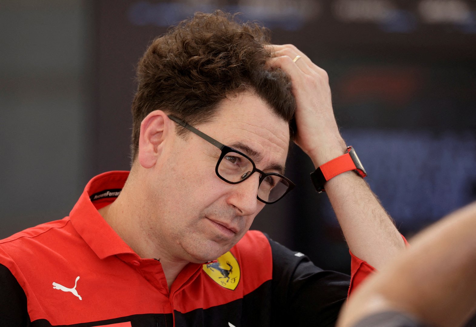 image Ferrari team principal Mattia Binotto resigns