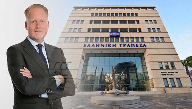 image Hellenic CEO back and pursuing bank’s targets