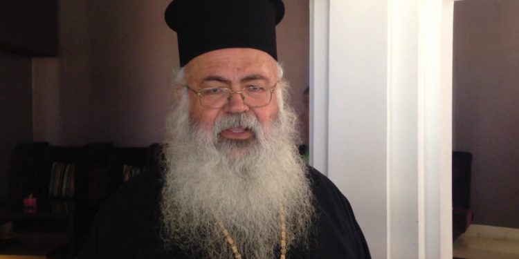 feature elias bishop georgios of paphos might dangle the paphos bishopric to the 'lesser' bishops within the holy synod if they support him