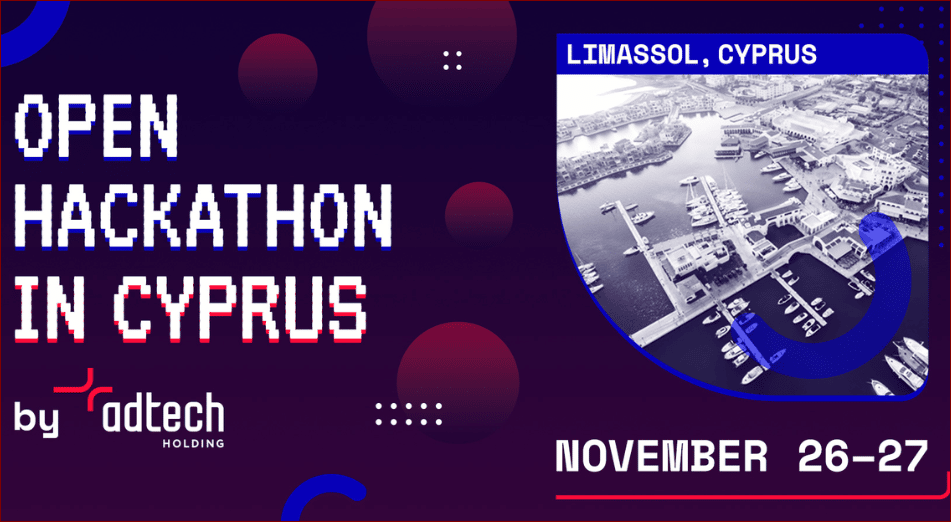 image AdTech Open Hackathon with a focus on improving life in Cyprus and technological advancement