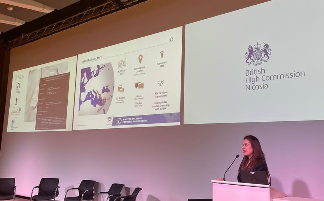 image Pilides leads effort to promote Cyprus as a business hub in London