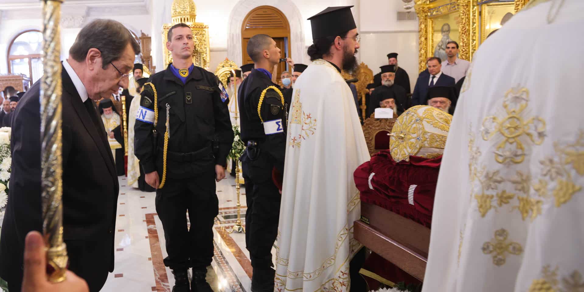 ΠτΔ – Κηδεία Αρχιεπισκόπου Κύπρου