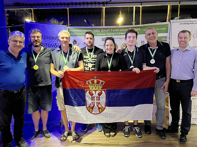image Cyprus hailed after hosting European Small Federation Bridge Games