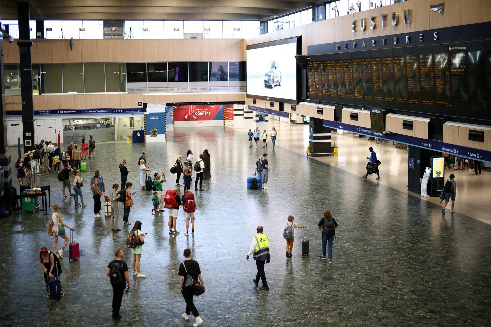 image Christmas travel chaos not averted as British rail workers union rejects 8% pay rise